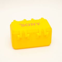 Markofist MF-HKK10 Sony NP-FZ100 Batarya ve Hafıza Kartı Saklama Kutusu (Sarı)