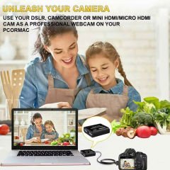 Markofist MF-CC12 HDMI USB Video Capture Card 1080P (Monitör Çıkışlı)