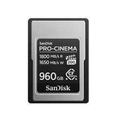 Sandisk Pro-Cinema 960 GB 1800mb/s CFexpress Type-A Hafıza Kartı