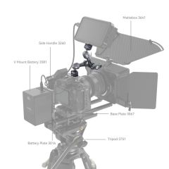SmallRig 4194  Rozet Kollu Magic Arm (7 inç)