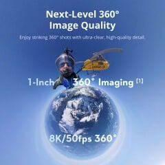 DJI Osmo 360 Adventure Combo Aksiyon Kamera - Distribütör Garantili