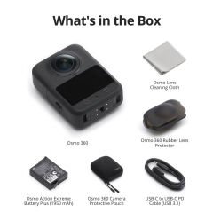 DJI Osmo 360 Standart Combo Aksiyon Kamera - Distribütör Garantili