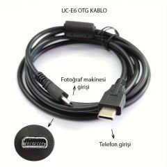 Markofist MF-DK91 Fotoğraf Makinesi Type-C PC Telefon Bağlantı Kablosu (UC-E6 OTG Kablo)
