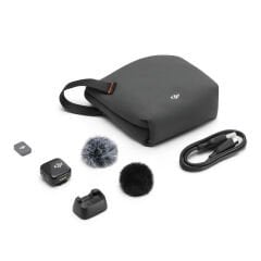 DJI Mic Mini Verici (Transmitter) Siyah (1TX) - Distribütör Garantili
