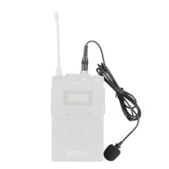 Boya BY-LM8 Pro Vidalı Mono Yaka Mikrofonu (Sennheiser Mikrofon Uyumlu ME 2 Muadili)