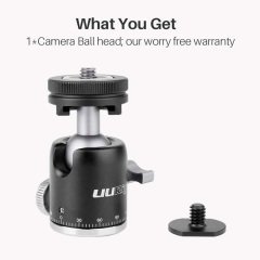 UURig R001 Top Kafa (Ball Head) Tripod Kafa