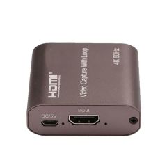 Markofist 1080P 60 FPS Oyun Konsolundan Bilgisayara Kayıt Kartı FullHD Capture Card (Monitör Çıkışlı)