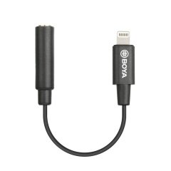Boya BY-K3 Iphone Kulaklık Mikrofon Dönüştürücü Lightning Kablo