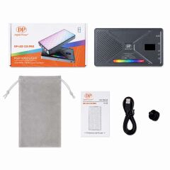 DP LED-225 PRO RGB Led Video Işık (App Kontrol ve Efekt Özellikli)