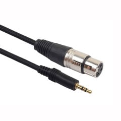 Markofist MF-SK70 Kamera İçin XLR to 3.5mm Mikrofon Kablosu 42cm