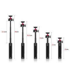 Ulanzi MT-16 Uzayabilen Top Kafa Vlog Tripod