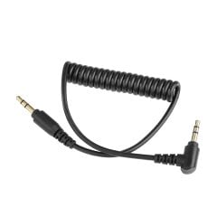 Boya BY-TRS-S Kamera Telsiz Mikrofon Spiral Bağlantı Kablosu