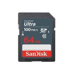Sandisk Ultra 64GB 100mb/s SDXC Hafıza Kartı