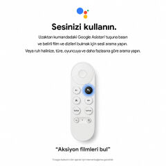 Google Chromecast 4K Medya Oynatıcı