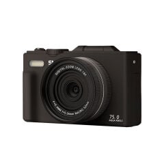Acton Flip Dijital Kompakt Fotoğraf Makinesi Retro Kamera - Siyah