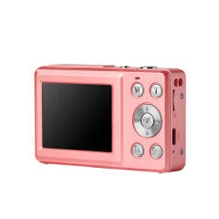 Acton Pixon Dijital Kompakt Fotoğraf Makinesi Retro Kamera - Pembe