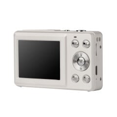 Acton Selfix Dijital Kompakt Fotoğraf Makinesi Retro Kamera - Beyaz
