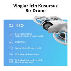 DJI Neo Fly More Combo Drone - Distribütör Garantili