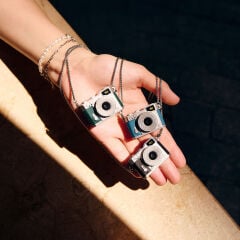 Acton Picco Retro Anahtarlık Kamera - Mavi