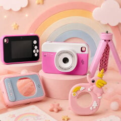 Acton Snappy Dijital Çocuk Kamerası - Pembe