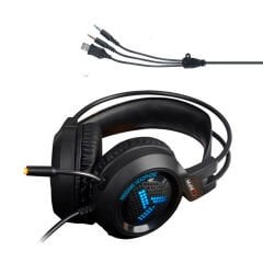 Midex GMR-X100 Mikrofonlu Led Işıklı Stereo Surround Oyuncu Kulaklığı