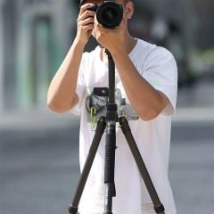 Ulanzi MT-61 Carbon Fiber Hafif Taşınabilir Travel Tripod Monopod
