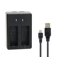 Markofist MF-GA213 Gopro Hero 5 6 7 8 İkili Batarya Pil Şarj Cihazı