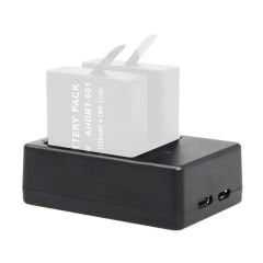 Markofist MF-GA213 Gopro Hero 5 6 7 8 İkili Batarya Pil Şarj Cihazı