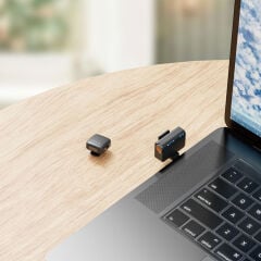 JIMI M15mini İki Kişilik Kablosuz Yaka Mikrofonu (Type-C, Lightning, Aux)