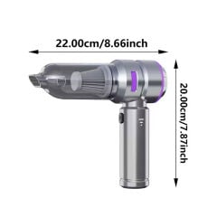 Leerfei LF-6122 Şarjlı Kablosuz El (Araç) Süpürgesi 8 in 1