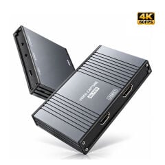 ULT-Unite CC15 HDMI USB Video Capture Card 4K 60Hz (Görüntü ve Kulaklık Çıkışlı, Mikrofon Girişli)