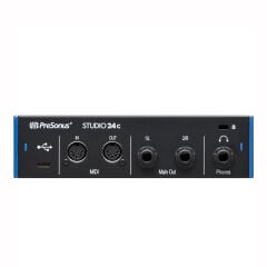 Presonus Studio 24c 2x2 USB-C Ses Kartı (Midi Girişli)