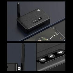 Markofist MF-M60 NFC Bluetooth 5.4 Ses Alıcı ve Verici (USB ve Hafıza Kartı Girişli)