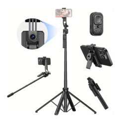 Markofist C17 360° Otomatik Yüz Takipli Akıllı Telefon Tripodu ve Selfie Çubuğu