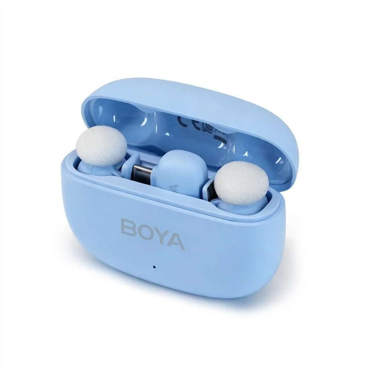 BOYA Mini 2 AI Kablosuz Yaka Mikrofonu Type-C Mavi - SKU02B