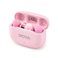 BOYA Mini 2 AI Kablosuz Yaka Mikrofonu Type-C Pembe - SKU02P