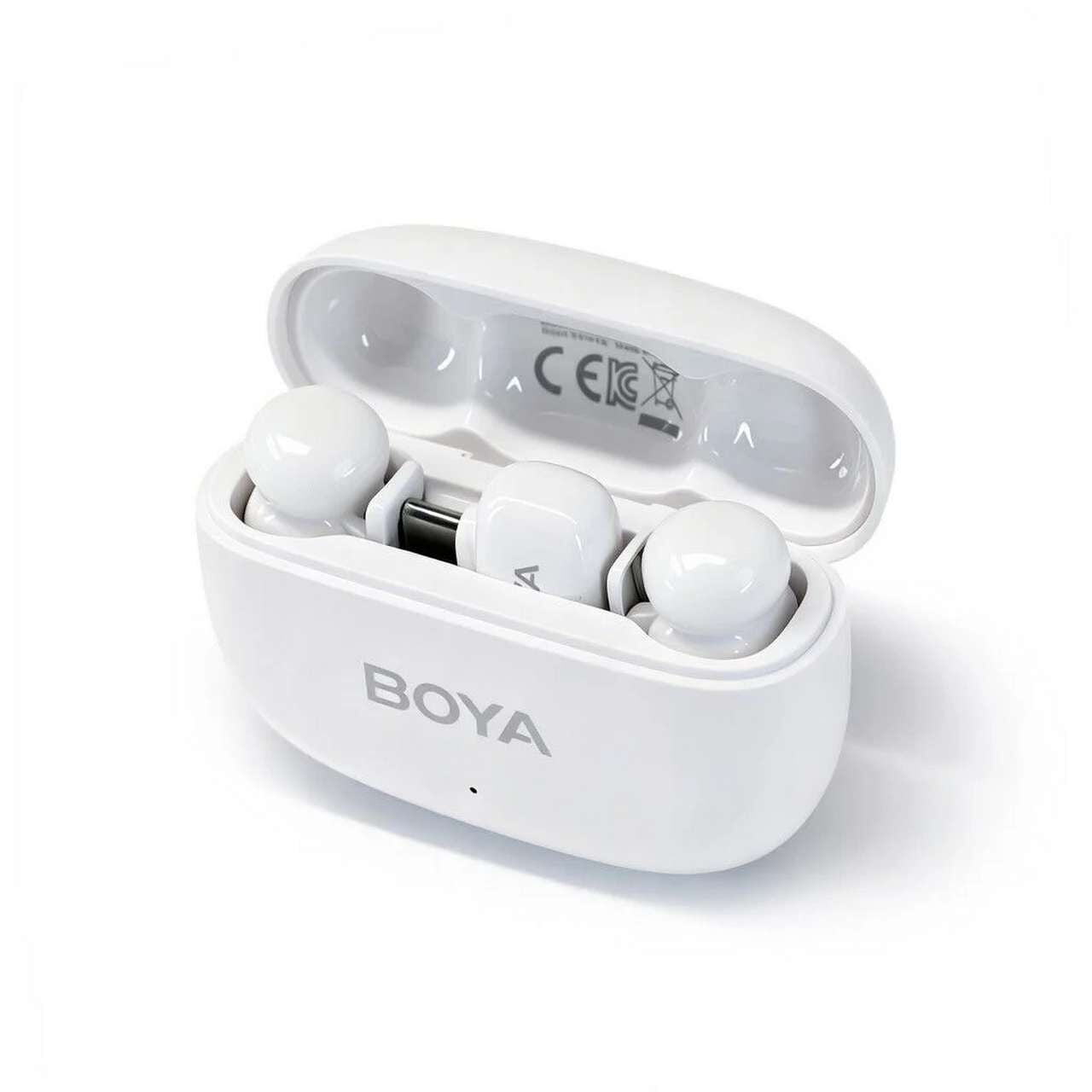 BOYA Mini 2 AI Kablosuz Yaka Mikrofonu Type-C Beyaz - SKU02W