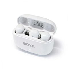 BOYA Mini 2 AI Kablosuz Yaka Mikrofonu Type-C Beyaz - SKU02W