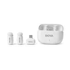 BOYA Mini 2 AI Kablosuz Yaka Mikrofonu Type-C Beyaz - SKU02W