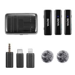 Boya BoyaLink All-in-one Çift Kanal Kablosuz Mikrofon