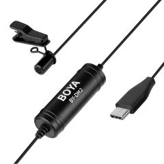 Boya BY-DM2 Dji Osmo Action 2 3 Uyumlu Yaka Mikrofonu