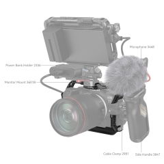 SmallRig 4159B Canon EOS R6 Mark II  için  Kafesi