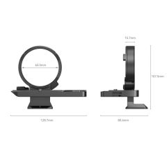 SmallRig 4148 Sony α7R V / α7 IV / α7S III / α7R IV  için  Dönebilen Yataydan Dikeye Montaj Plakası Kiti