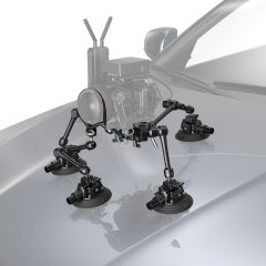 SmallRig  SC-15K 3565B 4 Kollu Vantuz Araç Çekimi için Kamera Montaj Kiti