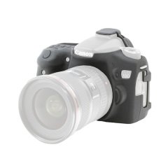 Sanger 70D Canon Fotoğraf Makinesi Silikon Kılıf Siyah
