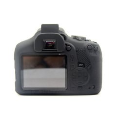 Sanger 1300D Canon Fotoğraf Makinesi Silikon Kılıf Siyah