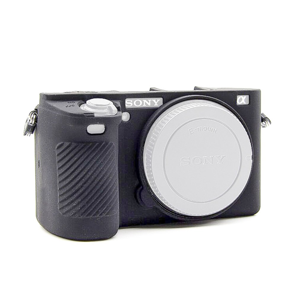 Sanger A6500 Sony Fotoğraf Makinesi Silikon Kılıf Siyah
