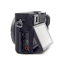 Sanger A6500 Sony Fotoğraf Makinesi Silikon Kılıf Siyah