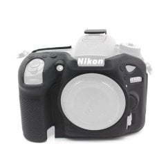 Sanger D7100 Nikon Fotoğraf Makinesi Silikon Kılıf Siyah