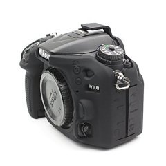 Sanger D7100 Nikon Fotoğraf Makinesi Silikon Kılıf Siyah